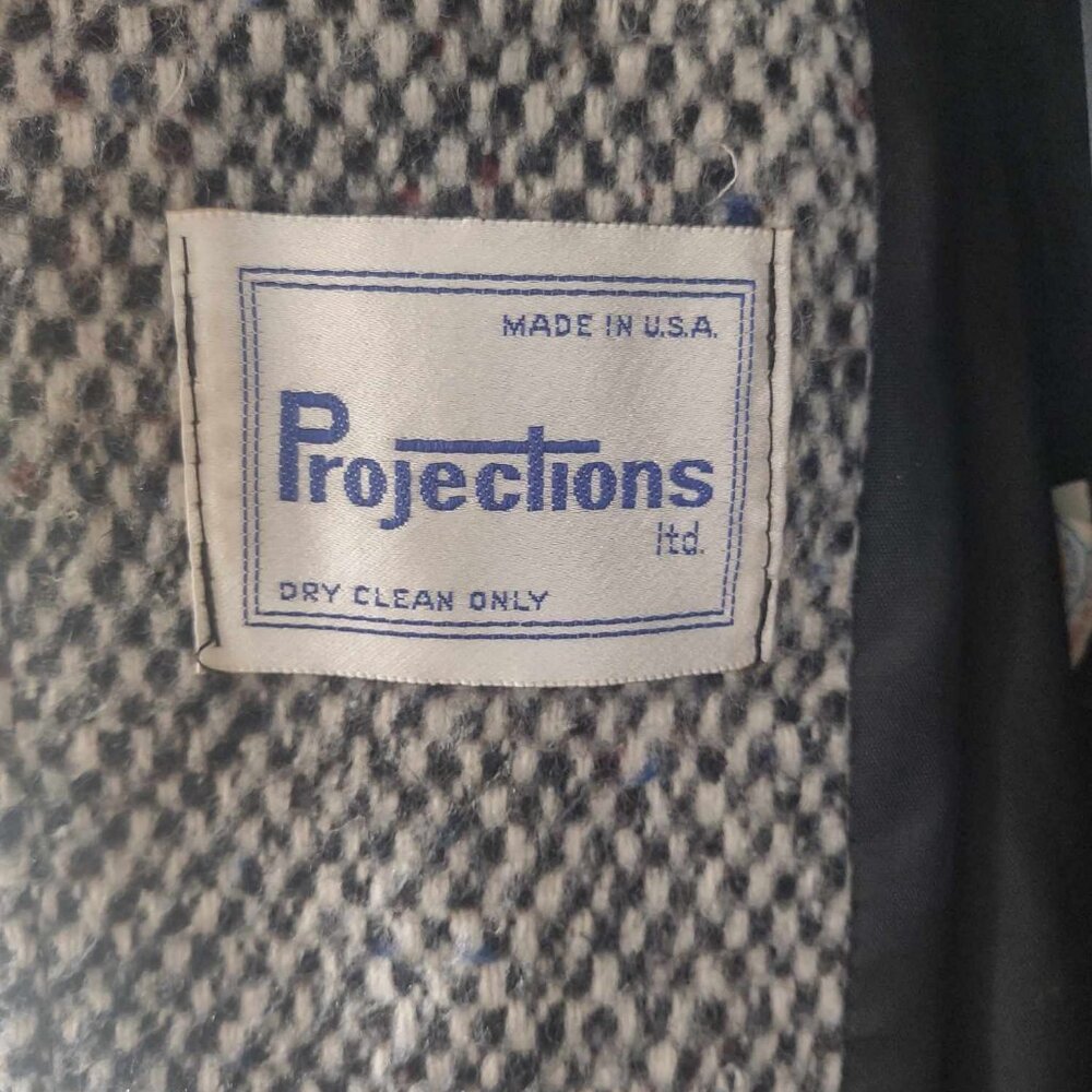 Vintage Projections Women's Coat Made in the USA - Picture 4 of 6